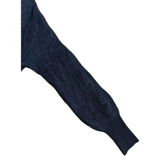 NWT New Moon Aritzia Sweater Dress Black Noir Knit Knitted Wool Blend Sz M - Picture 7 of 16